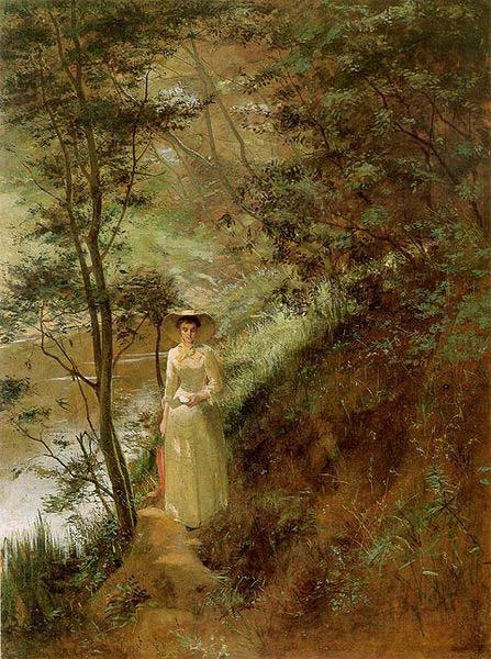 Frederick Mccubbin The Letter Norge oil painting art